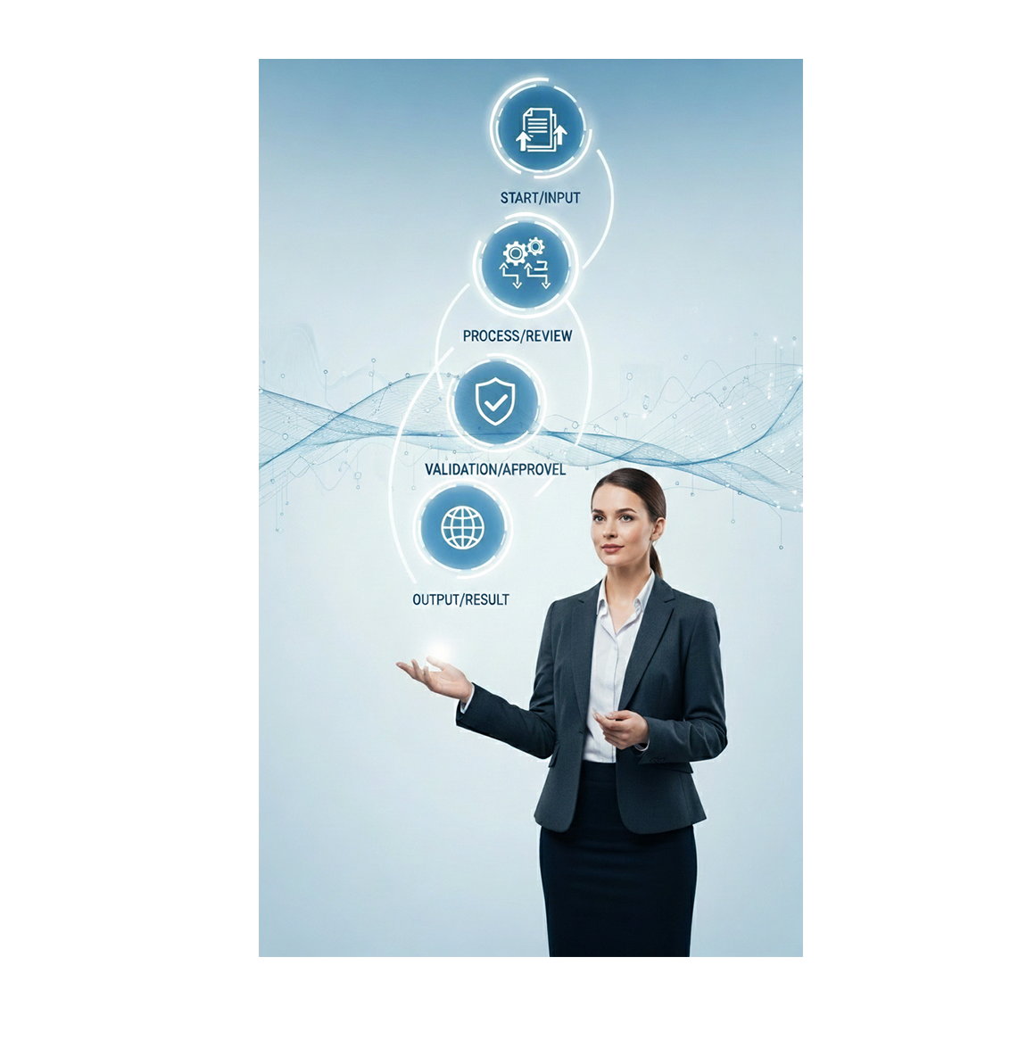 Happy man using phone